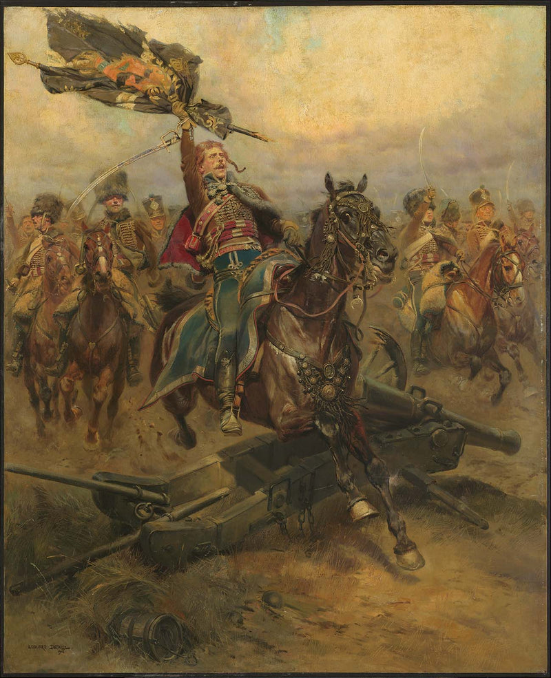 Kavaleristisk avdeling - Édouard Detaille