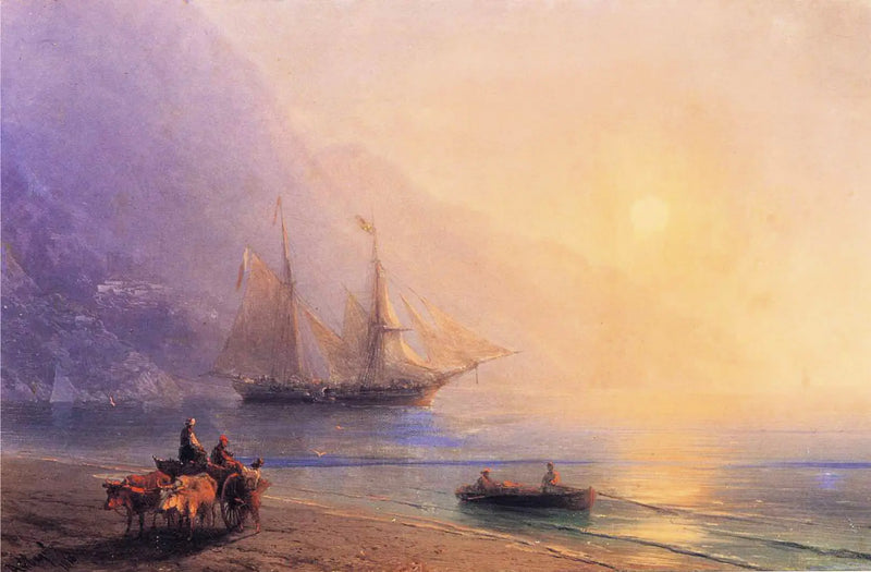 Lasting av proviant utenfor kysten av Krim - Ivan Aivazovskij

Source:
Chargement de provisions au large des côtes de Crimée - Ivan Aïvazovski