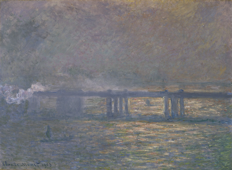 Charing-broen - Claude Monet