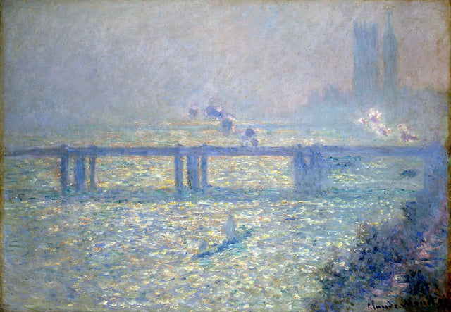Charing Cross Bridge, Shelburne W1521 - Claude Monet