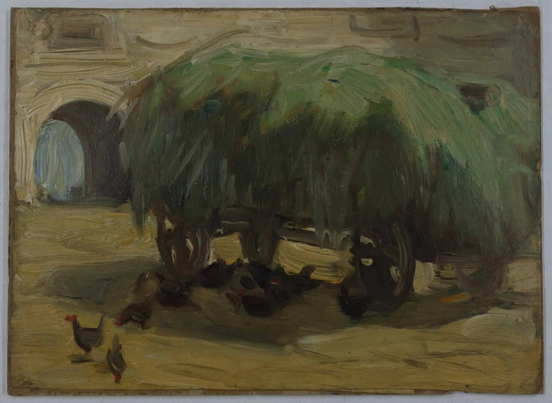 høyvogn - Franz Marc