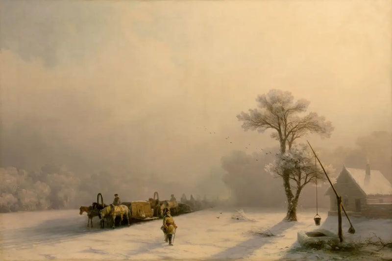 Vintervogner på vei - Ivan Aïvazovski

Source:
Chariots d'hiver en route - Ivan Aïvazovski
