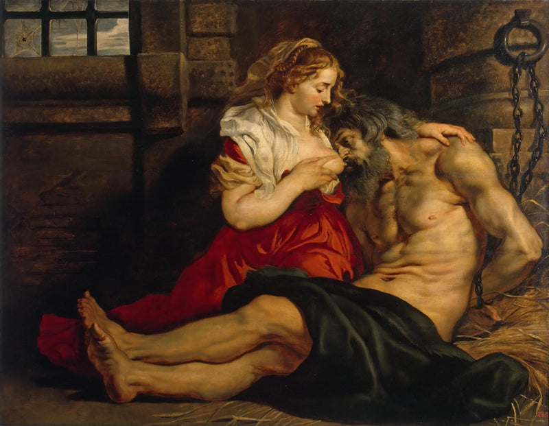Charité romersk - Peter Paul Rubens