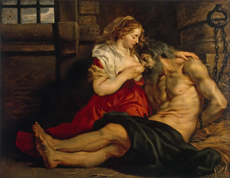 Charité romersk - Peter Paul Rubens