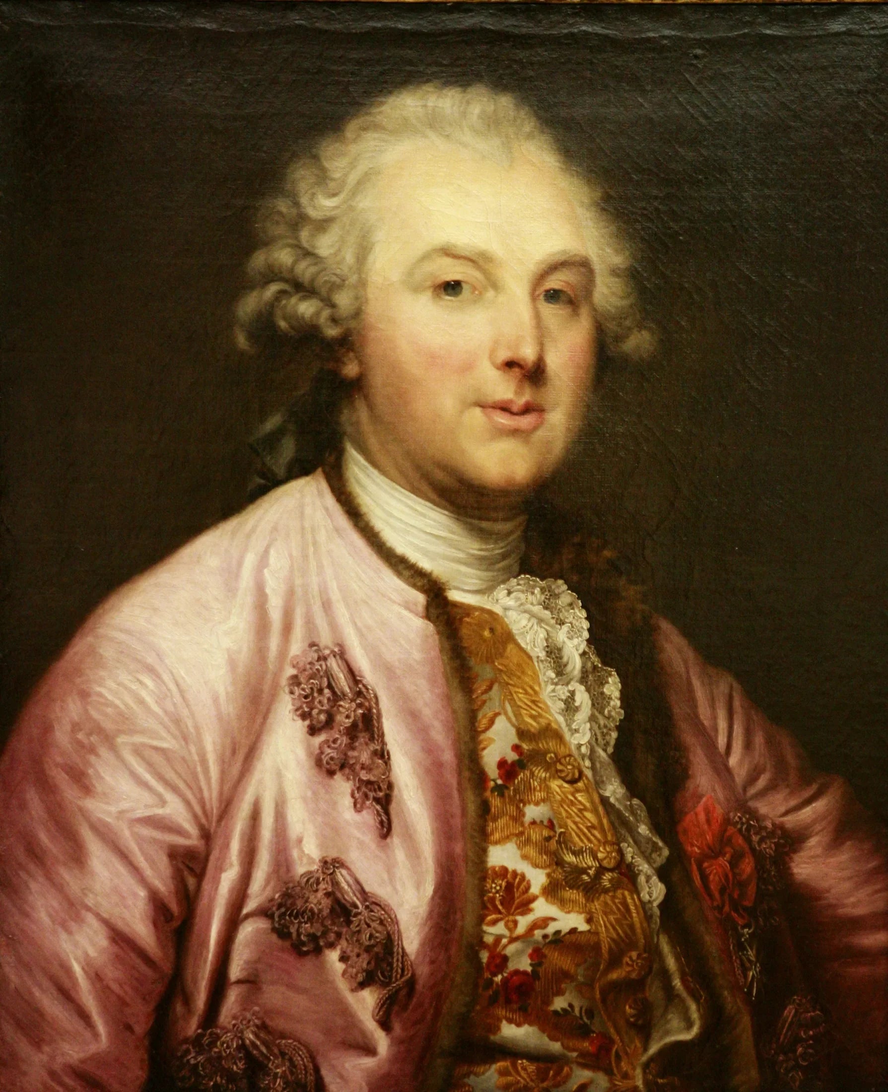 Charles-Claude de Flahaut de la Billarderie, comte d'Angiviller - Jean-Baptiste Greuze image 1 tableau peint à l’huile sur toile