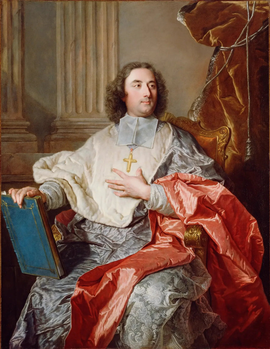 Charles de Saint-Albin (1698-1764), erkebiskop av Cambrai - Hyacinthe Rigaud