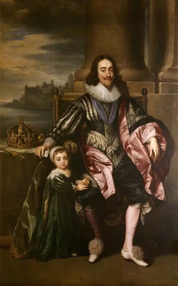 Karl I (1600-1649) og prins Charles (1630-1685) - Antoine van Dyck

Source:
Charles Ier (1600-1649) et le prince Charles (1630-1685) - Antoine van Dyck