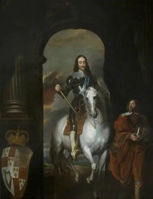 Karl I (1600-1649), på en hvit hest - Antoine van Dyck

Source:
Charles Ier (1600-1649), sur un cheval blanc - Antoine van Dyck
