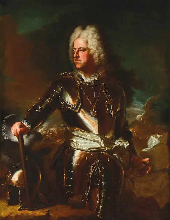 Charles III Ferdinando de Gonzague, hertug av Mantova - Hyacinthe Rigaud