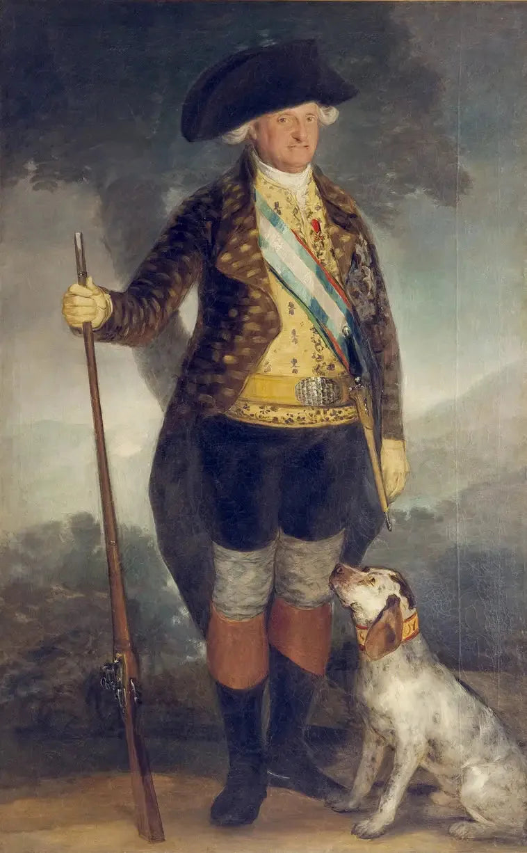 Charles IV i jaktklær - Francisco de Goya