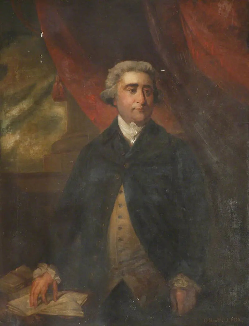 Charles James Fox (1749–1806), deputert, statssekretær (1782) - Joshua Reynolds
