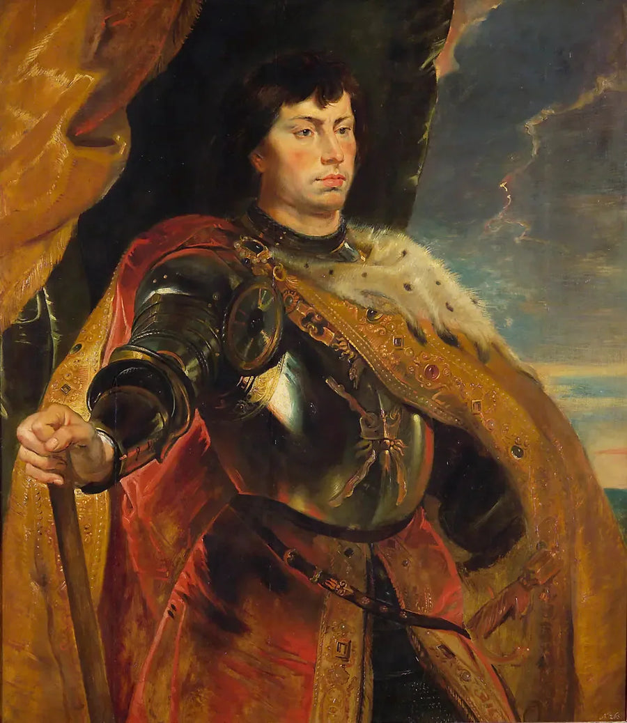 Charles den Værharde - Peter Paul Rubens