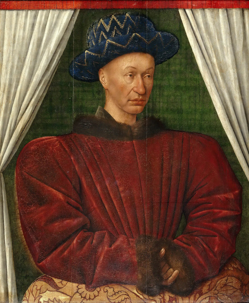 Charles VII, konge av Frankrike - Jean Fouquet