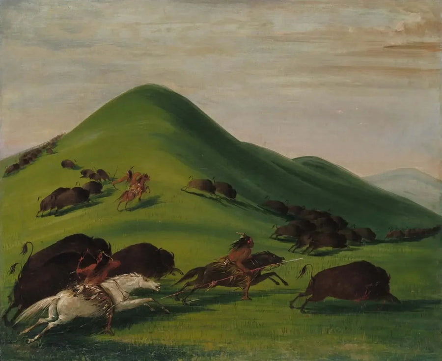 Bisonjakt på Prairie Bluffs - George Catlin

Source:
Chasse au bison sur Prairie Bluffs - George Catlin