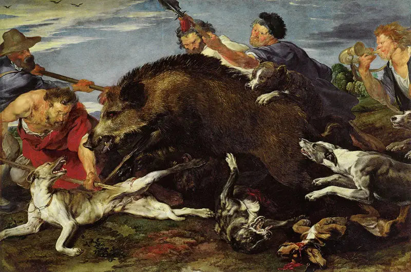 Jakt på villsvin - Antoine van Dyck

Source:
Chasse au sanglier - Antoine van Dyck