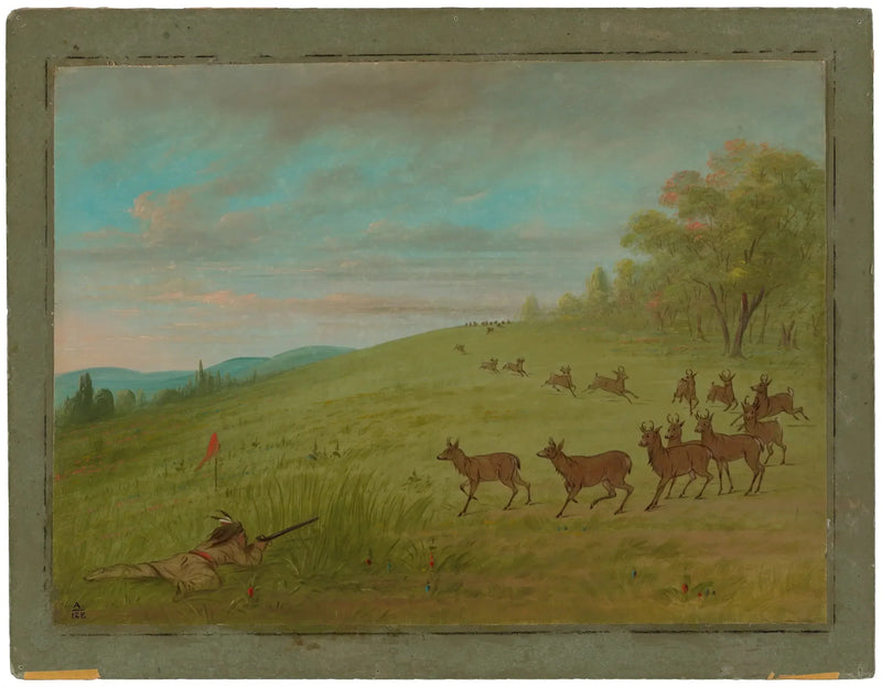 Jakt på antiloper - Assinneboine - George Catlin

Source:
Chasse aux antilopes - Assinneboine - George Catlin