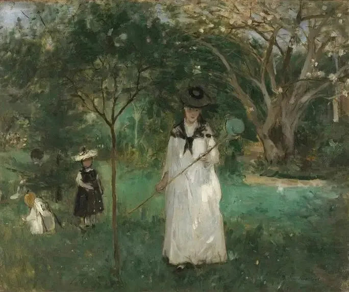 Sommerfugljakt - Berthe Morisot