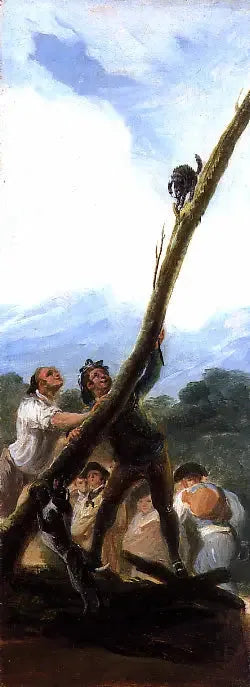 Plaget katt - Francisco de Goya