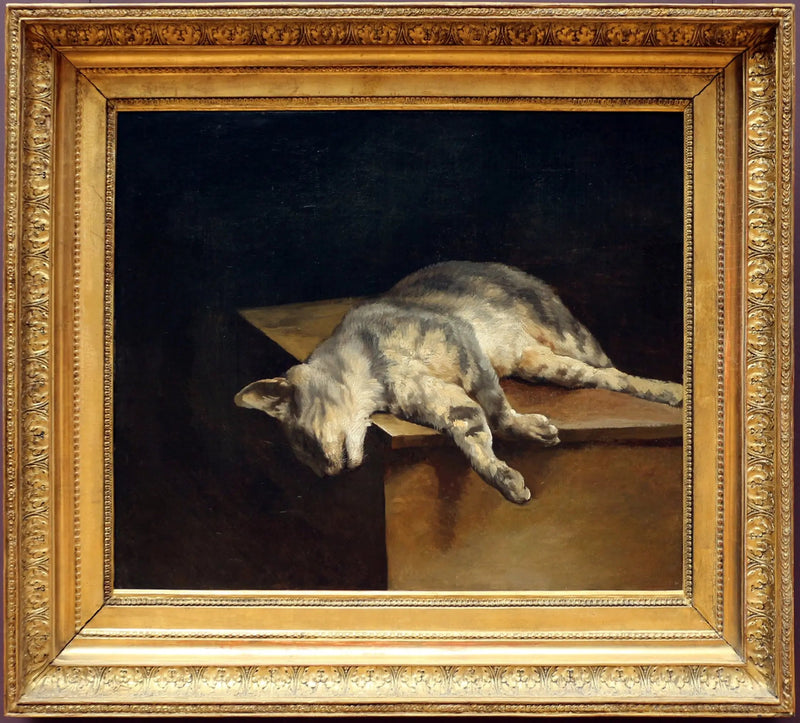 Død katt - Théodore Géricault