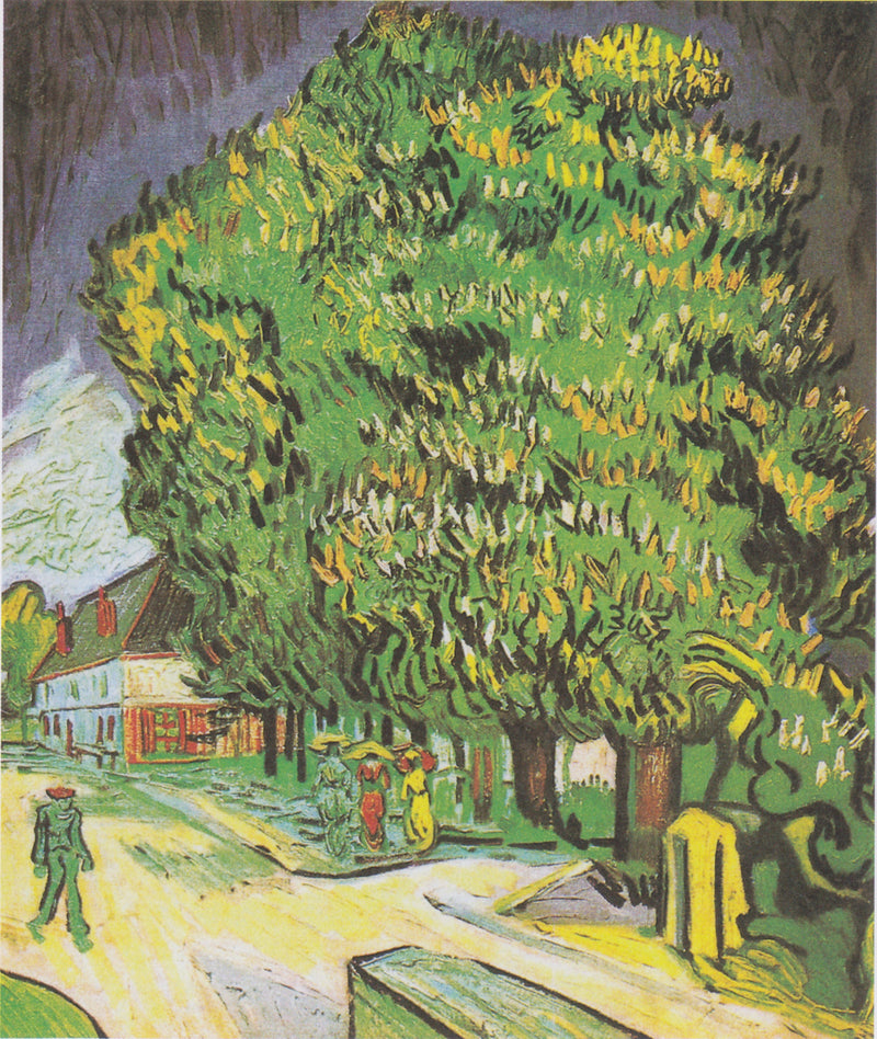 Blomstrende kastanjer - Vincent van Gogh