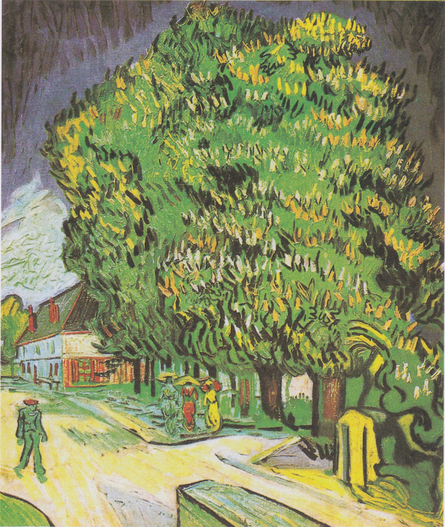 Blomstrende kastanjer - Vincent van Gogh