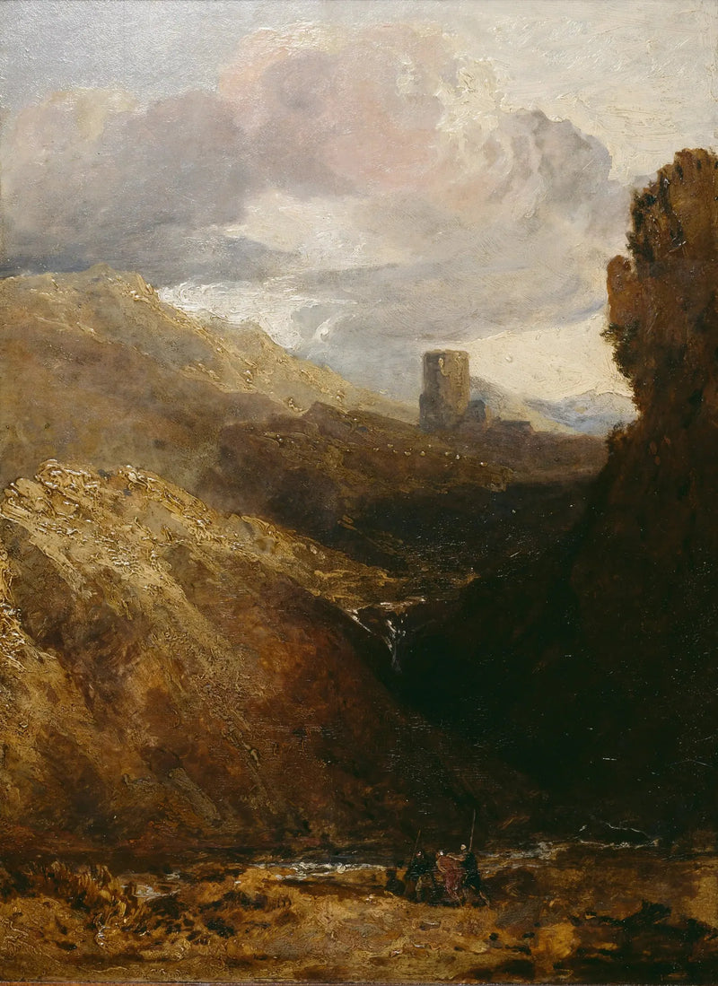 Dolbadarn slott - J. M. W. Turner