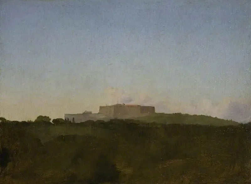 Château Sant'Elmo, fra Capodimonte - Edgar Degas