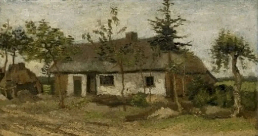 Hytte - Vincent van Gogh