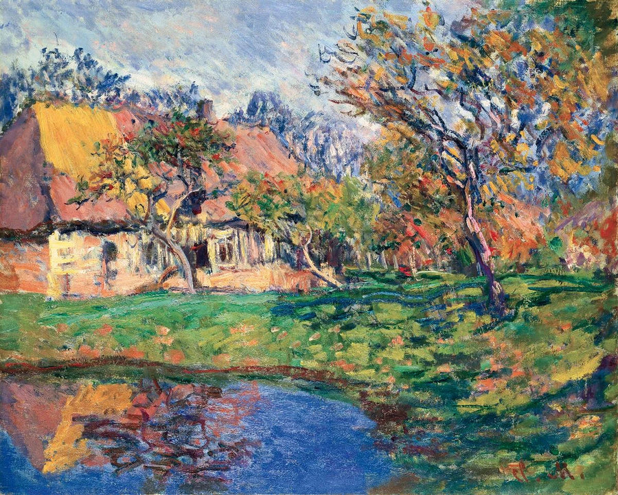 Norman hytte W1023 - Claude Monet