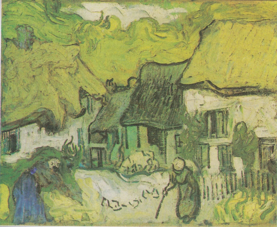 Hytter ved Jorgus - Vincent van Gogh