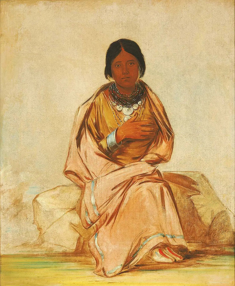Chee-a-ex-e-co, Fille du Cerf sans Cœur - George Catlin

Source:
Chee-a-ex-e-co, Fille du Cerf sans Cœur - George Catlin