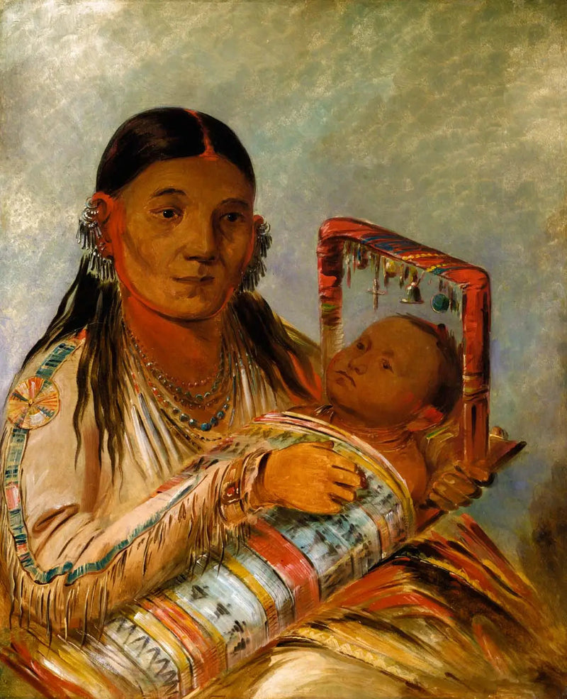 Chée-ah-ká-tchée, hustru av Nót-to-way - George Catlin

Source:
Chée-ah-ká-tchée, épouse de Nót-to-way - George Catlin