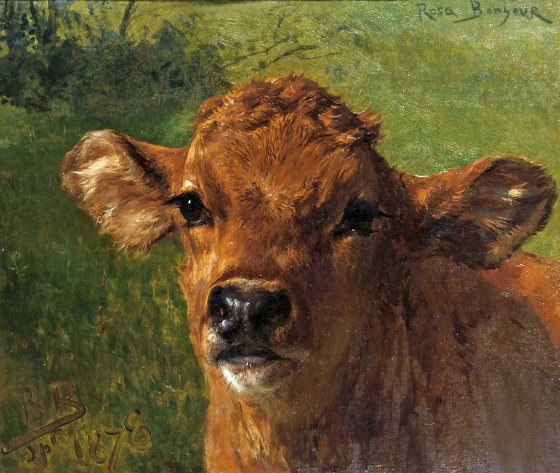 Leder av en kalv - Rosa Bonheur