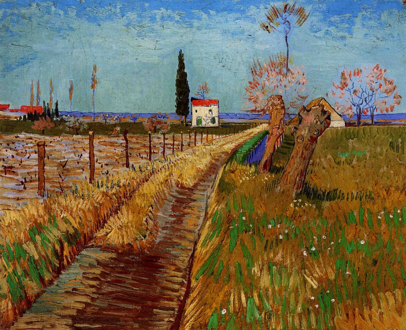 Sti gjennom en pileeng - Vincent van Gogh