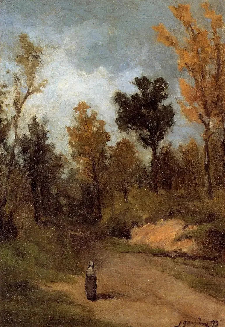 Sti i skogen - Paul Gauguin