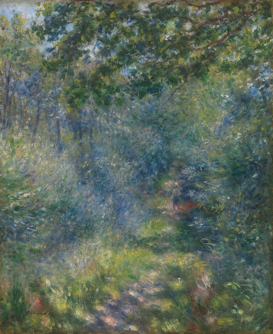 Sti i skogen - Pierre-Auguste Renoir