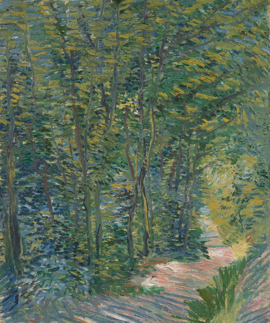 Sti i skogen - Vincent van Gogh