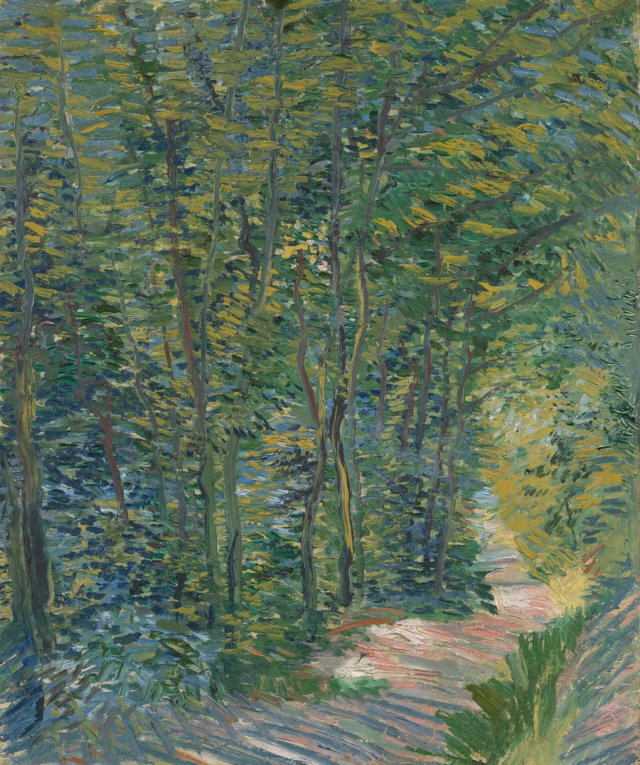 Sti i skogen - Vincent van Gogh