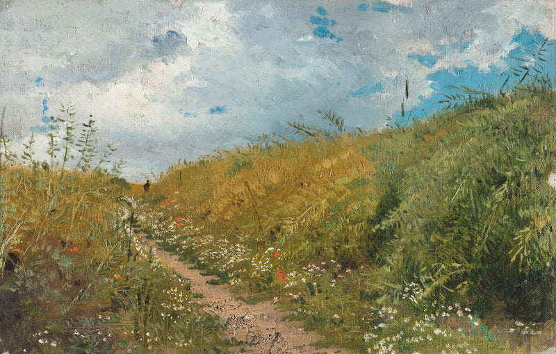Vegen i en dal - Ilya Repin