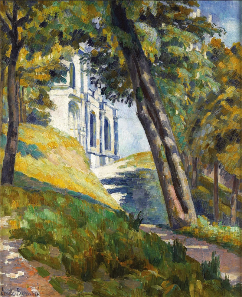 Veien til St. Pierre-kirken i Tonnerre - Émile Bernard