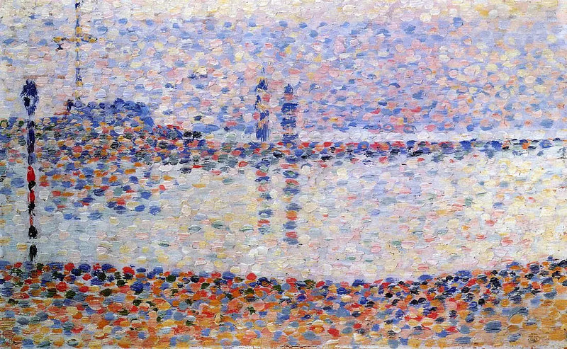 Gravelines-kanalen - Georges Seurat