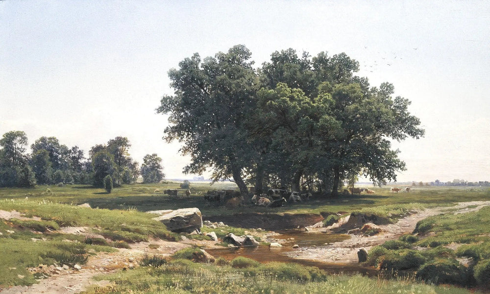 Chênes - Ivan Chichkine image 1 reproduction de peinture à l’huile