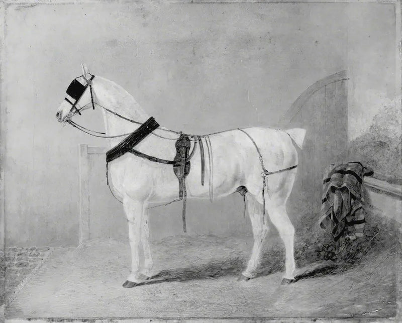 Kjørehest i en stald - John Frederick Herring, Sr.

Source:
Cheval de calèche dans une écurie - John Frederick Herring, Sr.