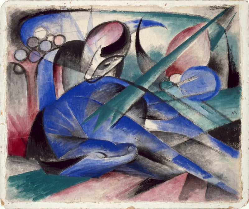 Drømmehest - Franz Marc