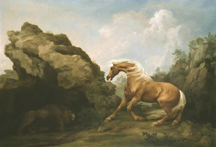 Skremt hest av en løve - George Stubbs

Source:
Cheval effrayé par un lion - George Stubbs