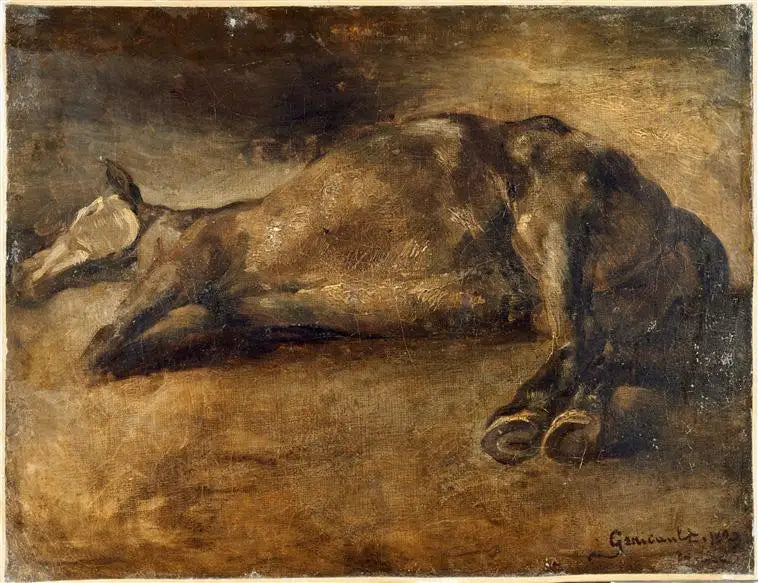Død hest - Théodore Géricault