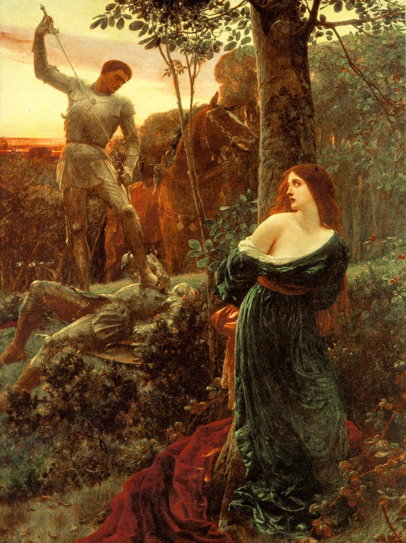 Ridderlighet - Frank Bernard Dicksee