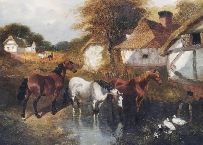 Hester i et hjørne av en gård - John Frederick Herring, Sr.

Source:
Chevaux dans un coin d'une ferme - John Frederick Herring, Sr.