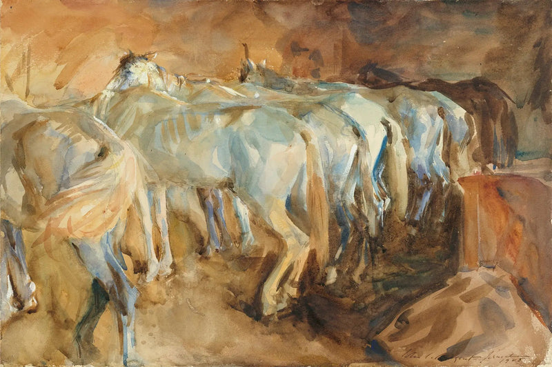 Buss hester i Jerusalem - John Singer Sargent