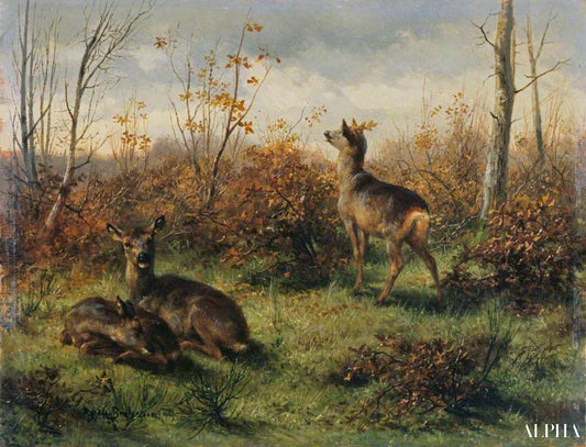 Roe Deer - Rosa Bonheur - Reproductions de tableaux et peintures haut de gamme